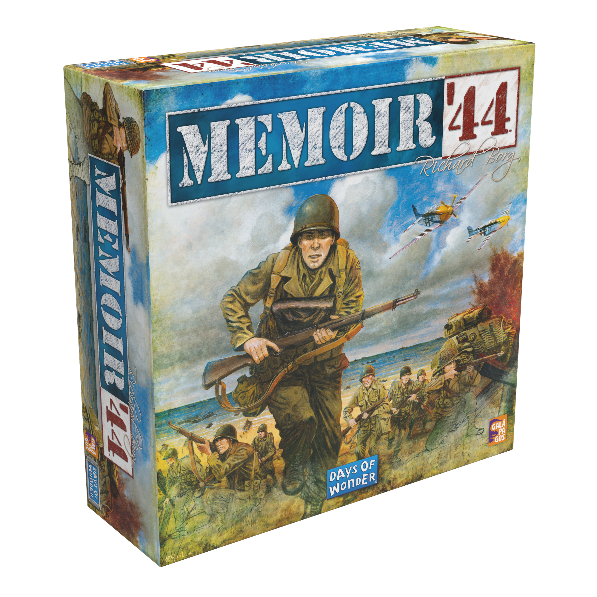 frente da caixa de memoir 44
